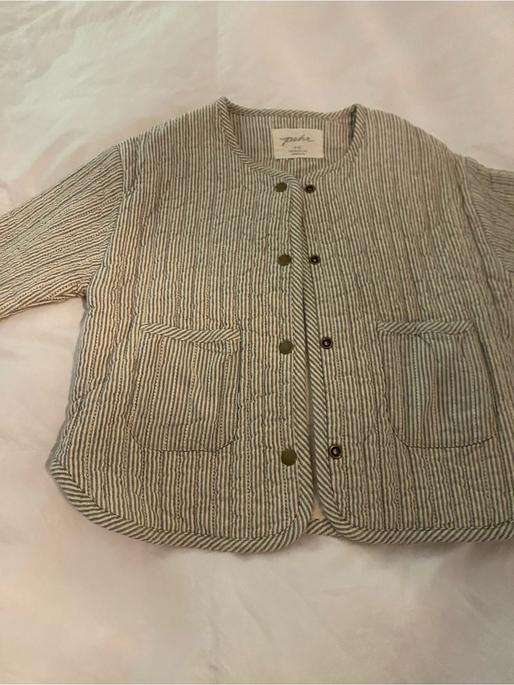 Pehr Quilted Railroad jacket 4-5T NWOT